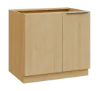 SISR - 9 spodní skříňka, rohová, 1-dveřová, pravá, 870x900x600, javor horský